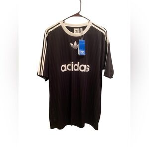 Adidas Adicolor Men's Black Soccer Shirt. Size large. New with tags